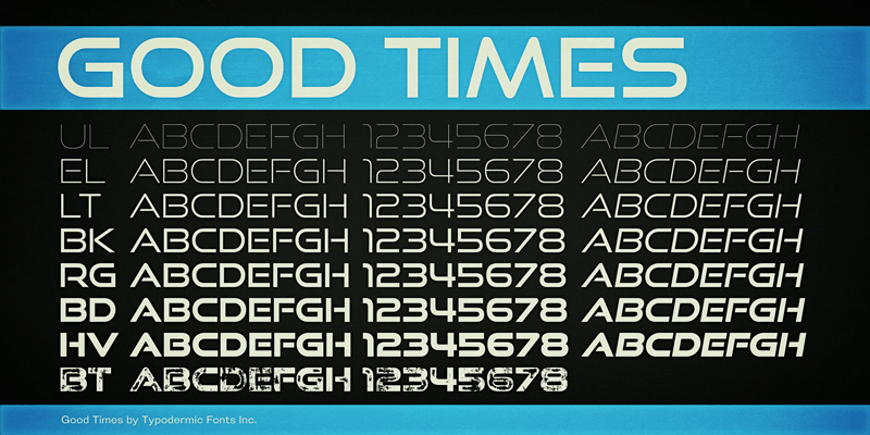 Download Good Times Font For Mac